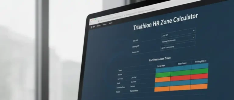 triathlon heart rate zones calculator