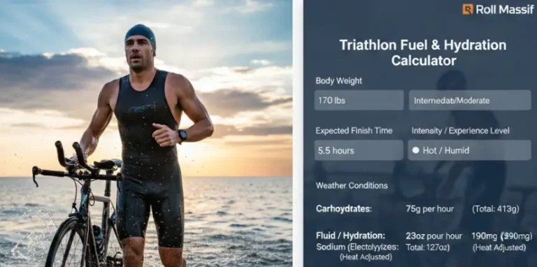 triathlon nutrition fuel carb and hydration calculator