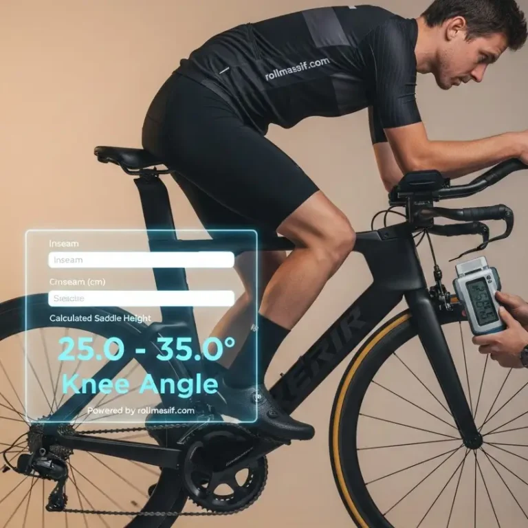 triathlon saddle height calculator