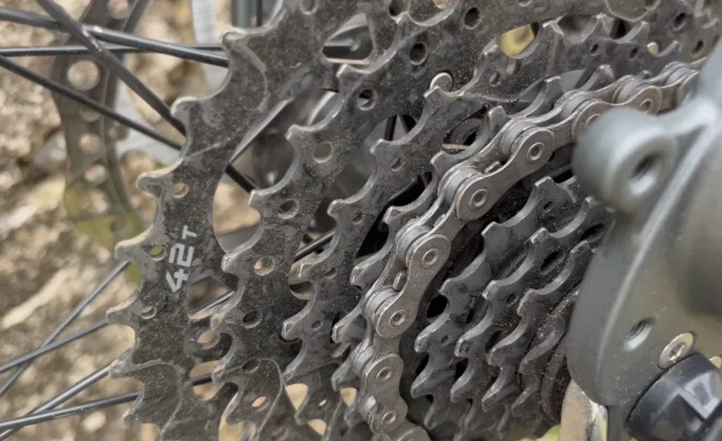 best full suspension mountain bike under $500 Kent Trouvaille chainring