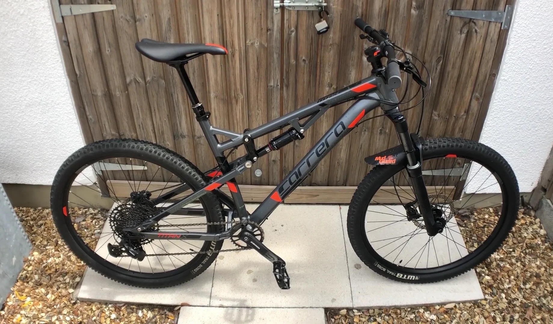 best full suspension mountain bikes under $1000 Carrera Titan X shimano